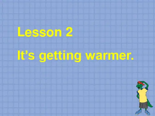 冀教版八年级英语下册Lesson 2优质课课件