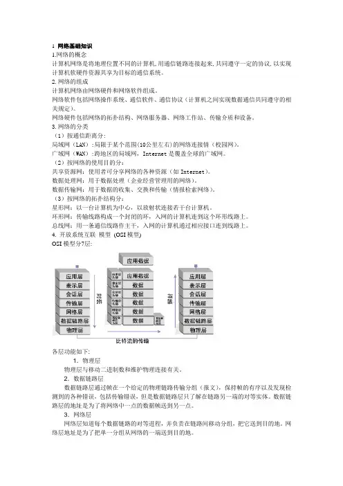 网络基础知识