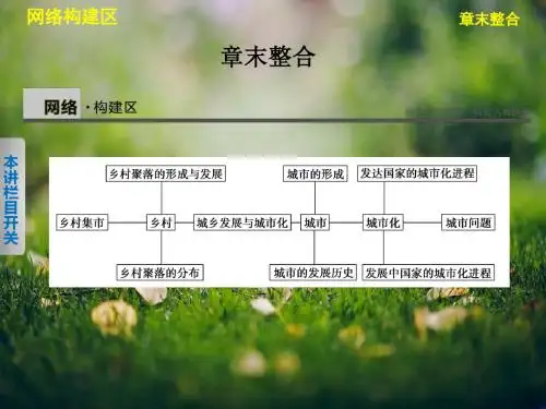 高中地理中图版选修4导学课件：章末整合1