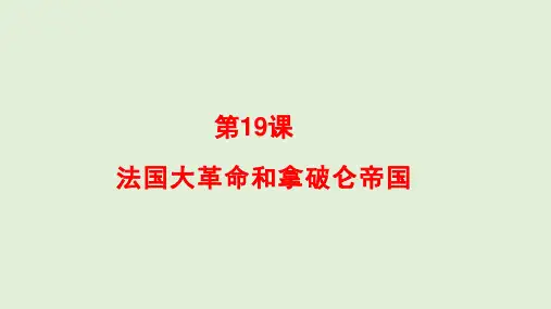 (岳麓版)历史法国大革命PPT课件1