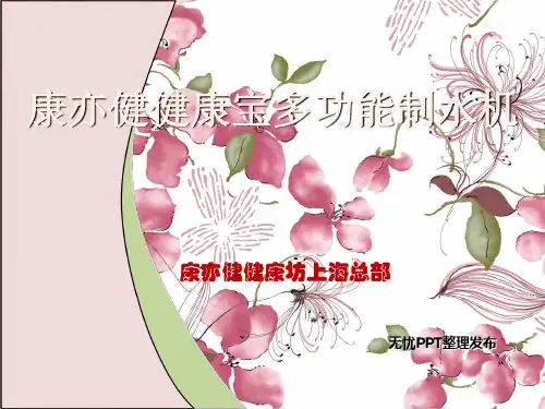 电解水讲解 ppt课件