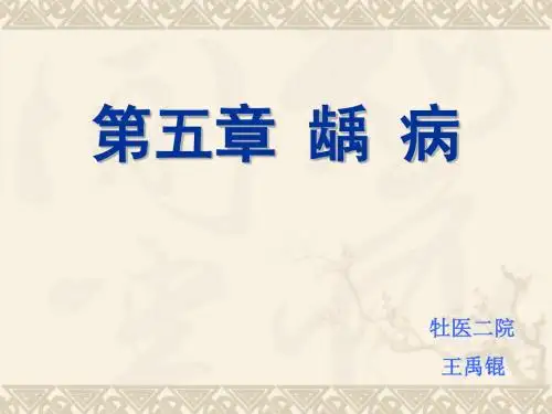 第五章儿童龋病