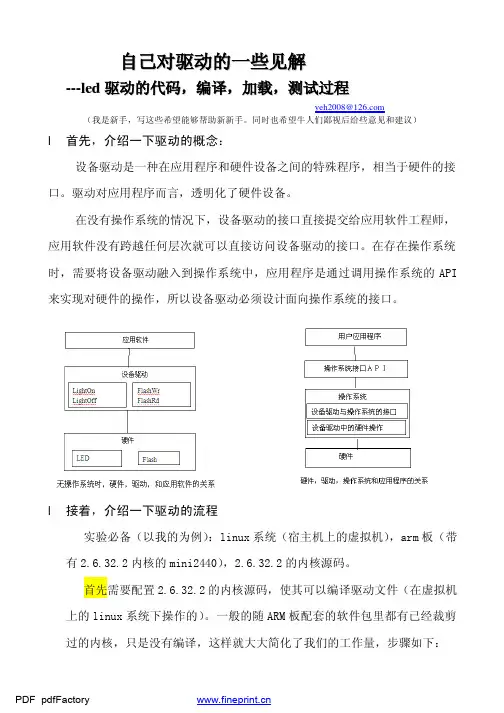 驱动总结