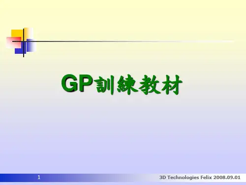 GP培训教材