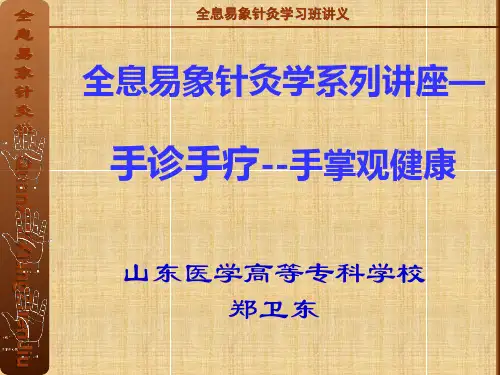 全息易象针灸-手掌观健康
