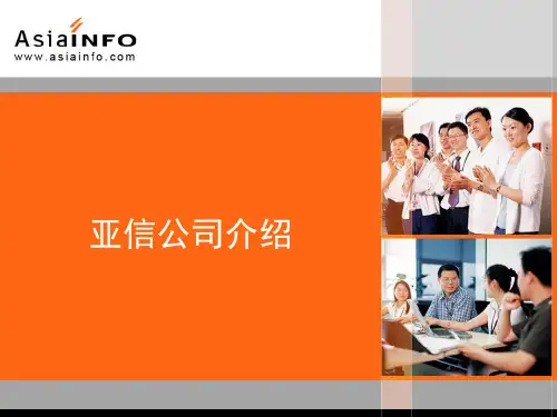 亚信集团股份有限公司介绍