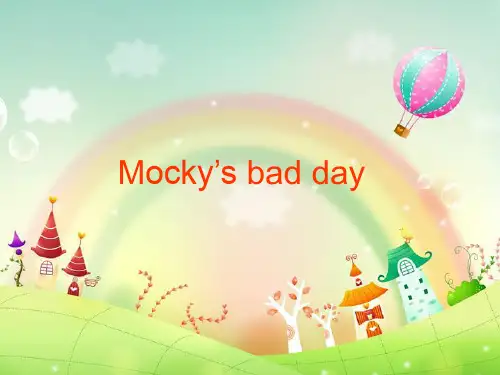 北师大版(一起) 五年级上册英语 Unit 2 Mocky’s bad day课件