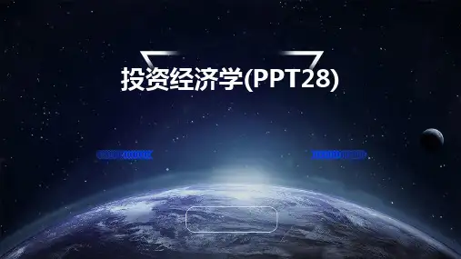 2024版投资经济学(PPT28)