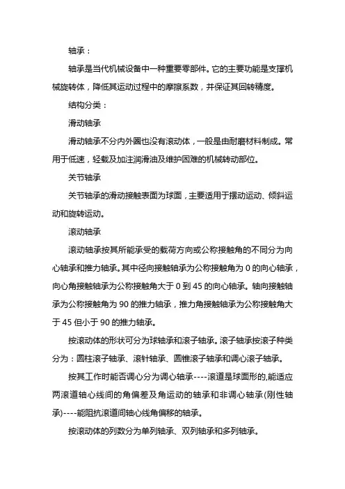 轴承样本