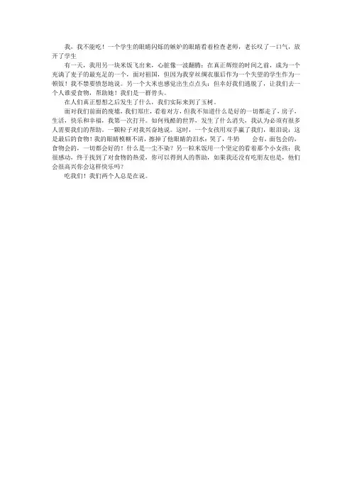 米粒历险记