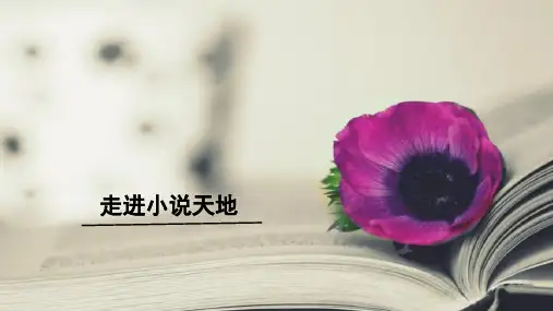 部编版九年级语文上册综合性学习《走进小说天地》优质课件(共45张PPT)