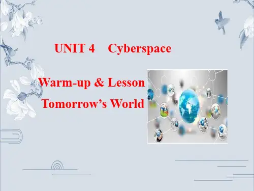 北师大版高中英语必修2教学课件：Unit4CyberspaceLesson1Tomorrow'sWorld(共87张PPT)