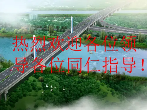 矮塔斜拉桥技术交流 演示文稿