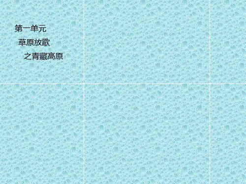 最新苏少版音乐八年级上册《青藏高原》ppt课件2  