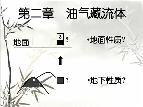 油气藏流体 PPT课件