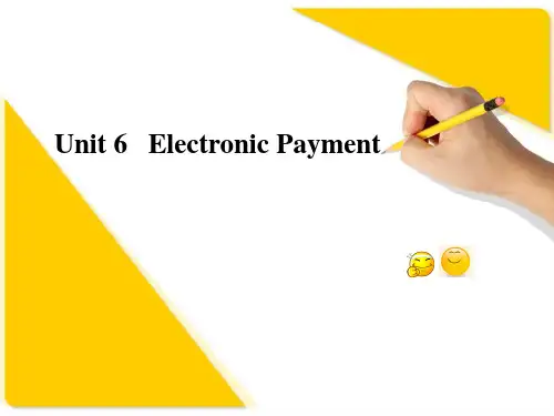 电子商务英语 E-Commerce English PPT 课件 Unit  6