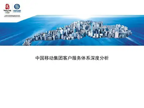 中国移动集团客户服务体系深度分析