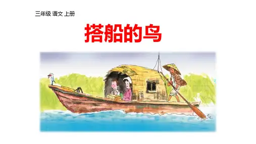 15.《搭船的鸟》课件(共39张PPT)