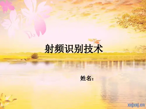 射频识别技术ppt