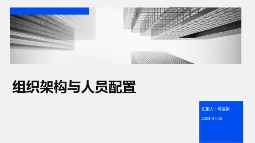 组织架构与人员配置