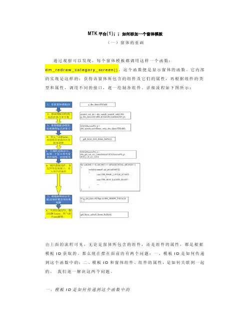 MTK学习心得