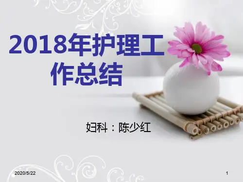 优质护理服务工作总结 PPT课件
