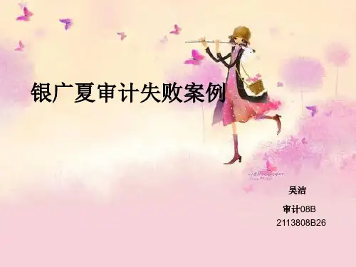 银广夏审计失败案例