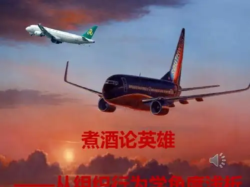 某航空公司组织行为讲义(PPT 29张)