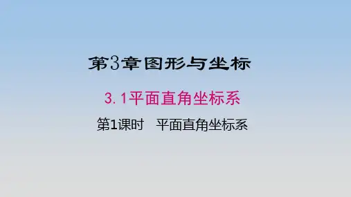 湘教版八年级数学下册《3.1平面直角坐标系》公开课精品课件