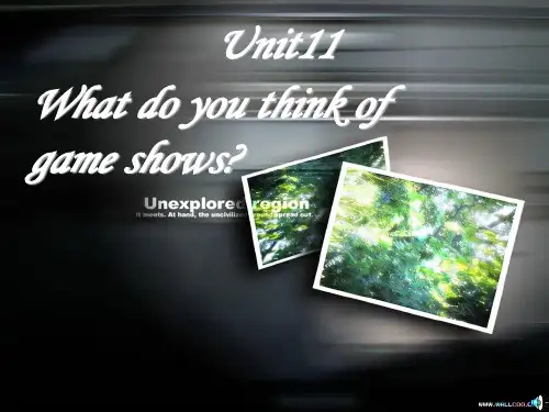 人教版七年级英语下Unit11 课件