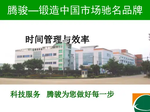时间管理与效率的关系(ppt 52页)