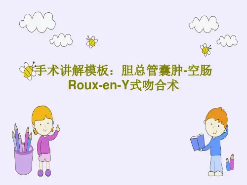手术讲解模板：胆总管囊肿-空肠Roux-en-Y式吻合术PPT文档43页