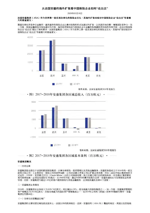 从法国安盛的海外扩张看中国保险企业如何“走出去”