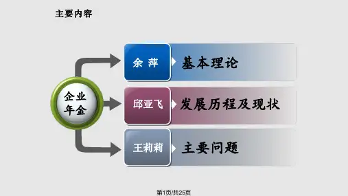 企业年金案例PPT课件