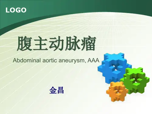 腔内介入治疗腹主动脉瘤 ppt课件