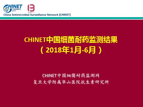 CHINET2018年上半年细菌耐药监测结果