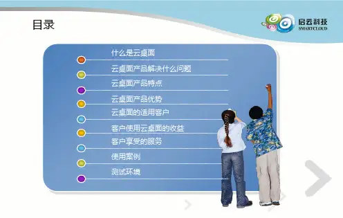 云桌面产品介绍(PPT 29页)