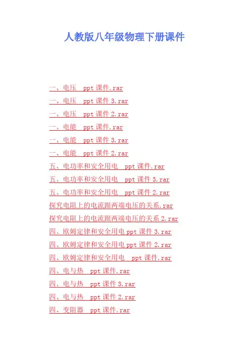 人教版八年级物理下册课件