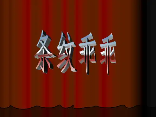 二年级上册美术课件-《条纹乖乖》课件1 湘教版(共13张PPT)课件 