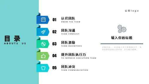 团队凝聚力ppt课件