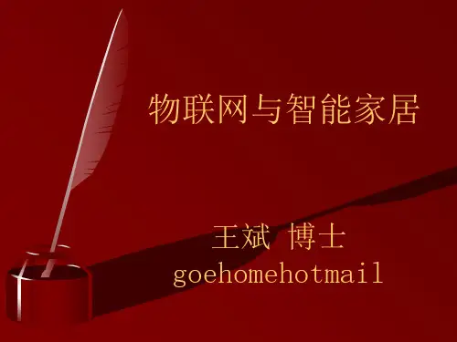 物联网与智能家居-PPT课件