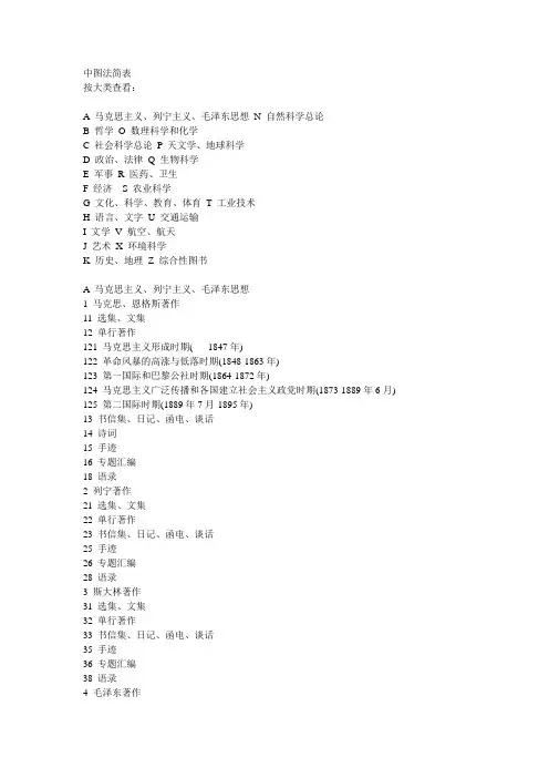 中图法