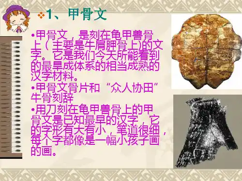 遨游汉字王国仓颉造字PPT课件