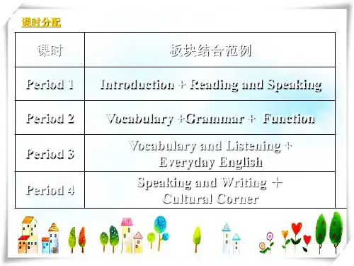 高中英语 book5module1全单元课件 外研版必修5