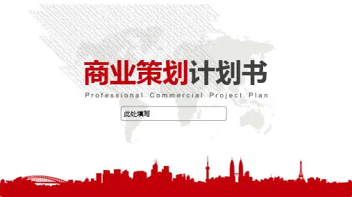 项目创业计划书PPT