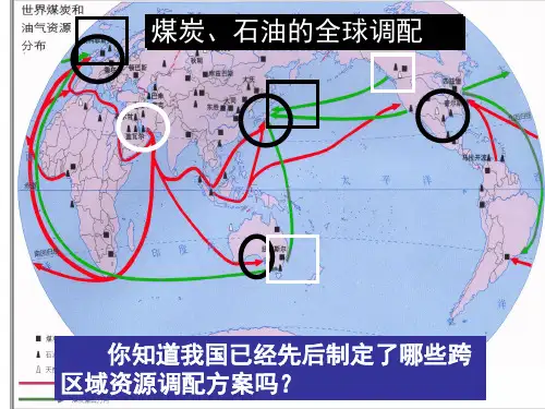 高中地理必修三第五章第一节 资源的跨区域调配——以我国西气东输为例  课件(共25张PPT)[优秀课件][优秀课