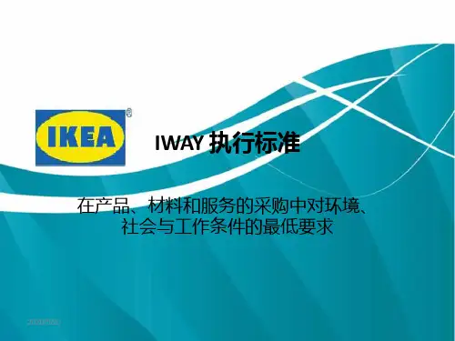 IWAY执行标准1