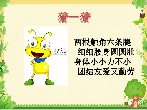 一年级美术下册《蚂蚁搬家》课件