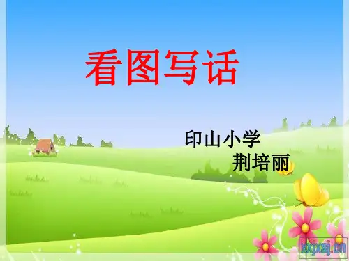 不要摘花--看图写话荆培丽