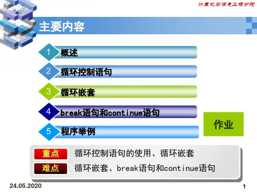 第4讲 循环控制30页PPT